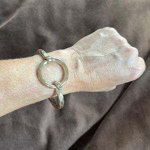 3/$20 - Gold-Tone Circle Bracelet